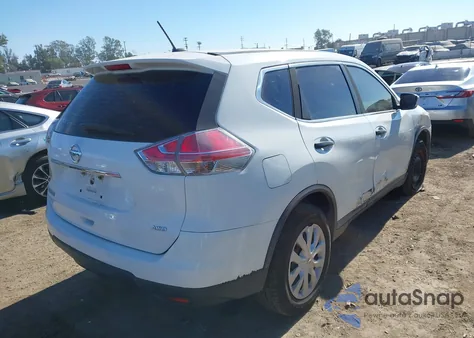 2016 Nissan Rogue S/Sl/Sv z USA, uszkodzony, nr VIN 5N1AT2MV2GC736276